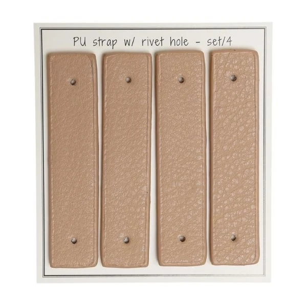 Go Handmade Remme til nitter, 8,5 x 1,8 cm, 4 stk
